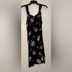 Xhilaration Black Floral Dress